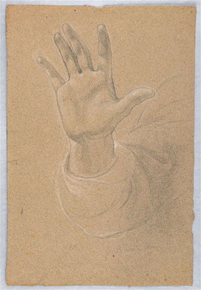 Drawing, Study for Early Christia, 1839–40 (CH 18567149)