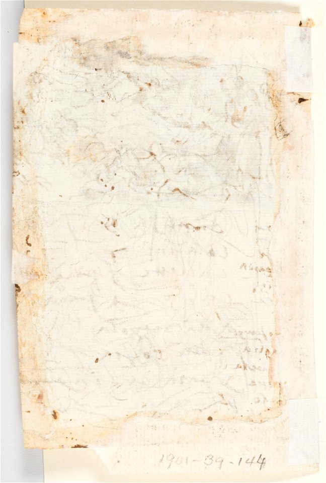 Drawing, Sketchbook Page with Cremation Scene, ca. 1590 (CH 18109539-2)