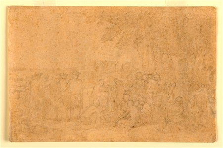 Drawing, Sketch for Penn's Treaty, 1772 (CH 18185549)