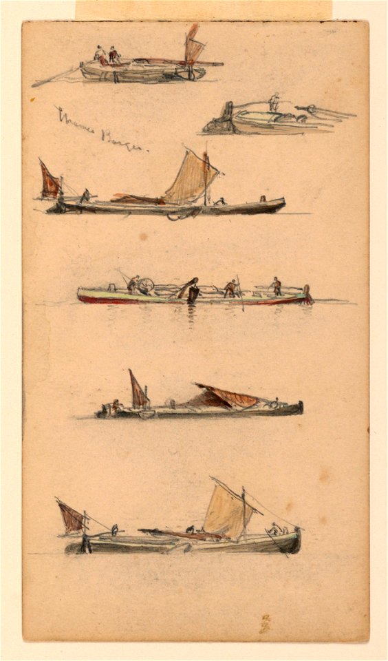 Drawing, Sketches from England, Belgium, Switzerland, 1872 (CH 18369003)