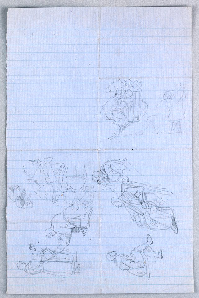 Drawing, Study for Scientific Group, 1858 (CH 18566093)