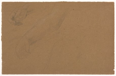 Drawing, Right Hand Studies, 1850–60 (CH 18567055)