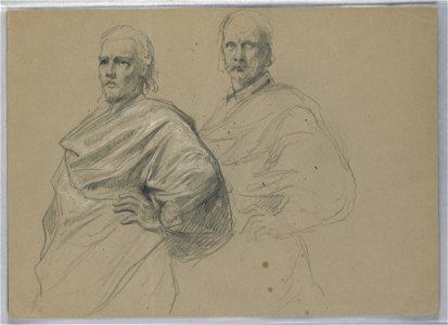 Drawing, Study for Titian Showing, 1871–72 (CH 18566053)