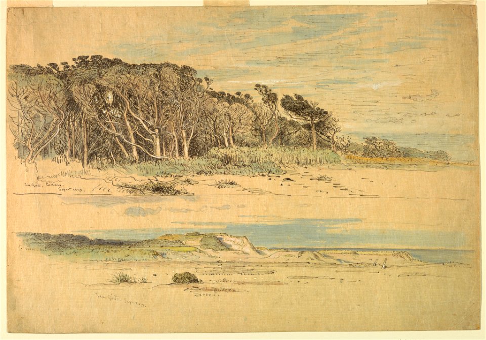 Drawing, Sea Girt, New Jersey, September 11, 1878 (CH 18369163)