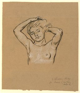 Drawing, Study for Venus, ca. 1885 (CH 18404531)