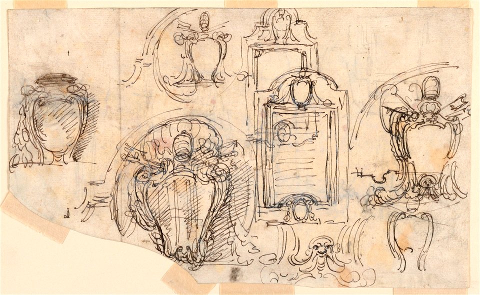 Drawing, Sketches, 1740–58 (CH 18127353-2)