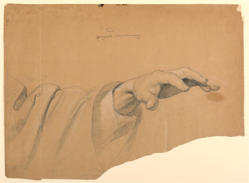 Drawing, Study for Communion of t, 1844 (CH 18566653)