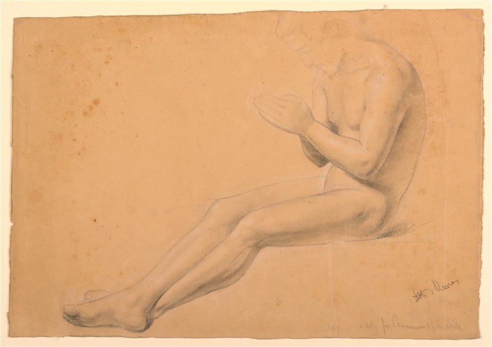 Drawing, Study for Communion of the Sick, 1844–45 (CH 18565779)