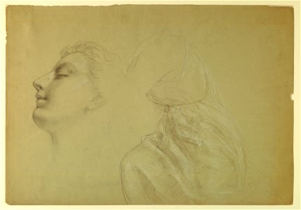 Drawing, Study for Justice and Peace, 1886 (CH 18565773)