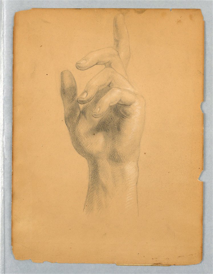 Drawing, Study for Mercy's Dream, 1841 (CH 18565801)