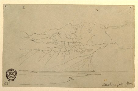 Drawing, Sunshine Fork, Wyoming, 1892 (CH 18189833)
