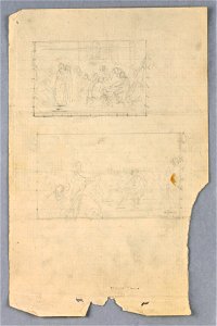 Drawing, Study for Scientific Group, 1858 (CH 18566059)