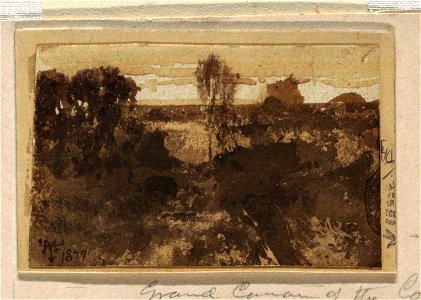 Drawing, The Grand Canyon, 1879 (CH 18189685)