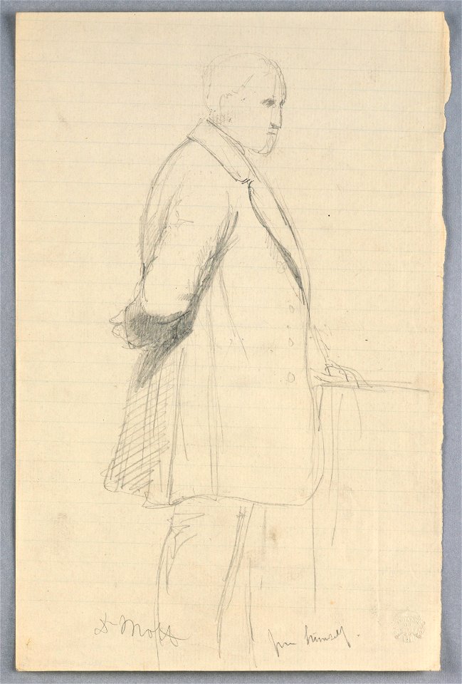 Drawing, Study for Scientific Group, 1858 (CH 18566095)