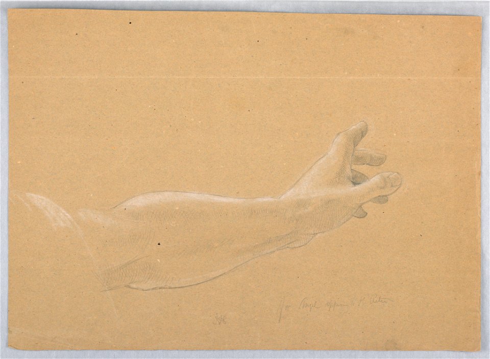 Drawing, Study for Early Christia, 1839–40 (CH 18567105)