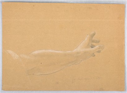 Drawing, Study for Early Christia, 1839–40 (CH 18567105)
