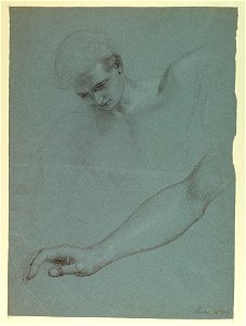 Drawing, Study for Mercy's Dream, 1857–58 (CH 18565763)