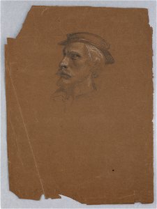 Drawing, Study for Titian Showing, 1872 (CH 18566049)