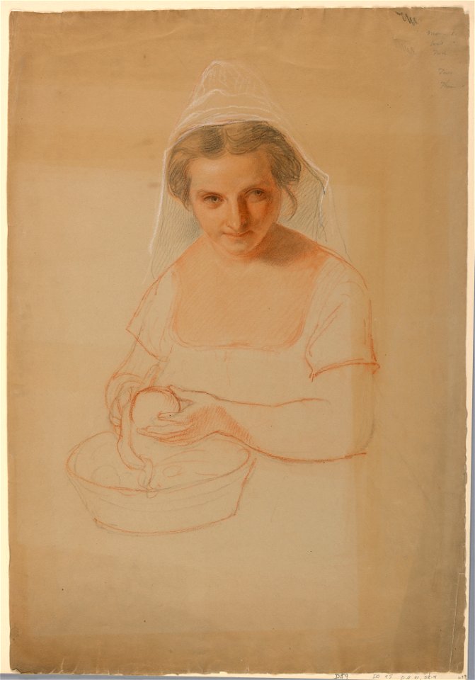 Drawing, Study for Ichabod Crane, 1861 (CH 18566877)