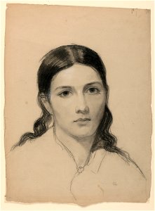 Drawing, The Artist's Wife Sophie, 1853 (CH 18566651)