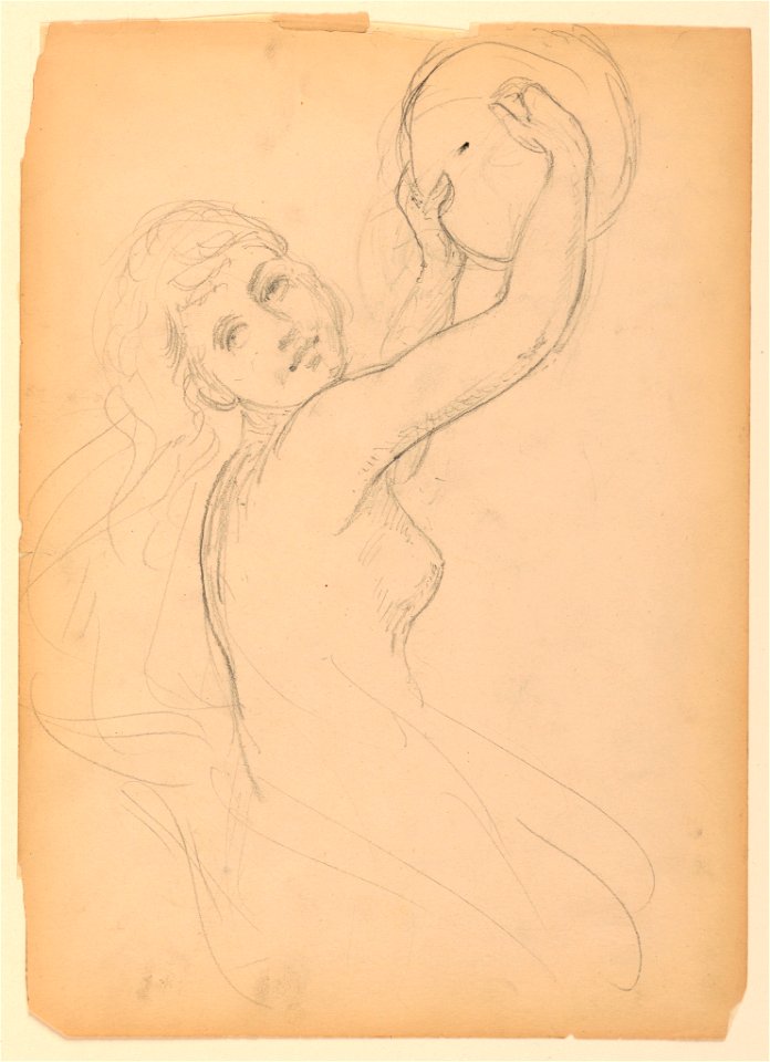 Drawing, Study for The National Ac, 1887 (CH 18565811)