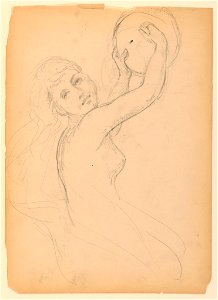 Drawing, Study for The National Ac, 1887 (CH 18565811)