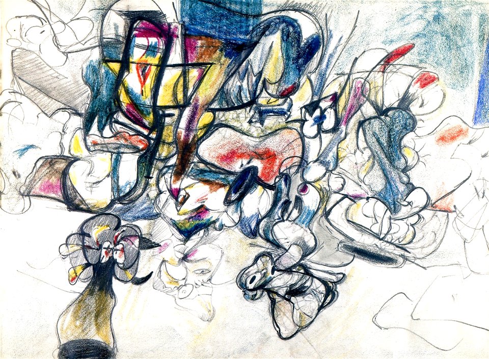 Drawing. Arshile Gorky