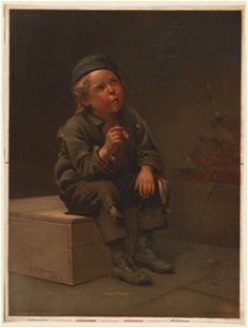Draws easy - J.G. Brown 1873; Bencke & Scott, Chromolith., N.Y. LCCN95501740