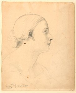 Drawing, Study for Sacred Lesson, 1843 (CH 18370071)