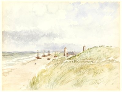 Drawing, The Shore at Kativigh, Holland, August 21, 1887 (CH 18569959)