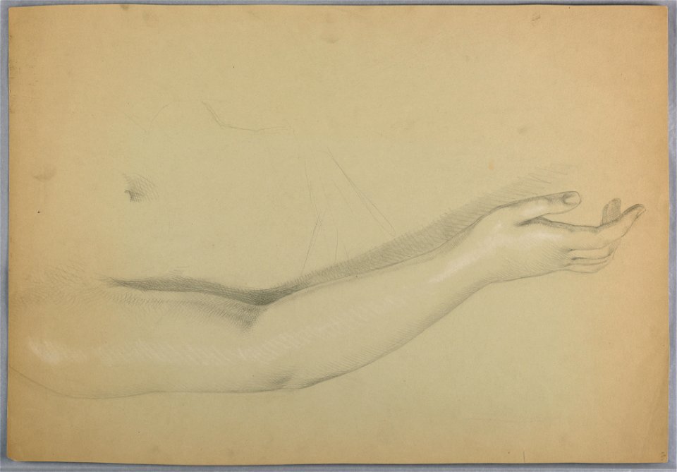 Drawing, Study for Duplicate of C, 1850 (CH 18566763)