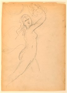Drawing, Study for The National Ac, 1887 (CH 18565813)