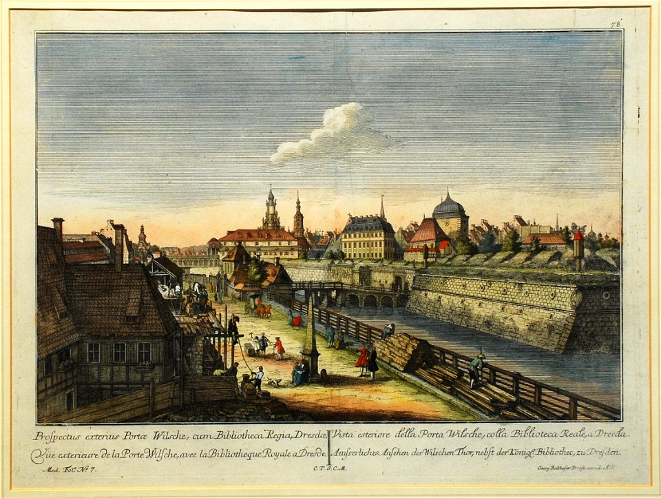 Dresden um 1750