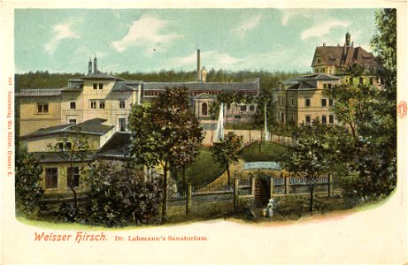 Dresden, Sachsen - Dr. Lahmanns Sanatorium (Zeno Ansichtskarten)