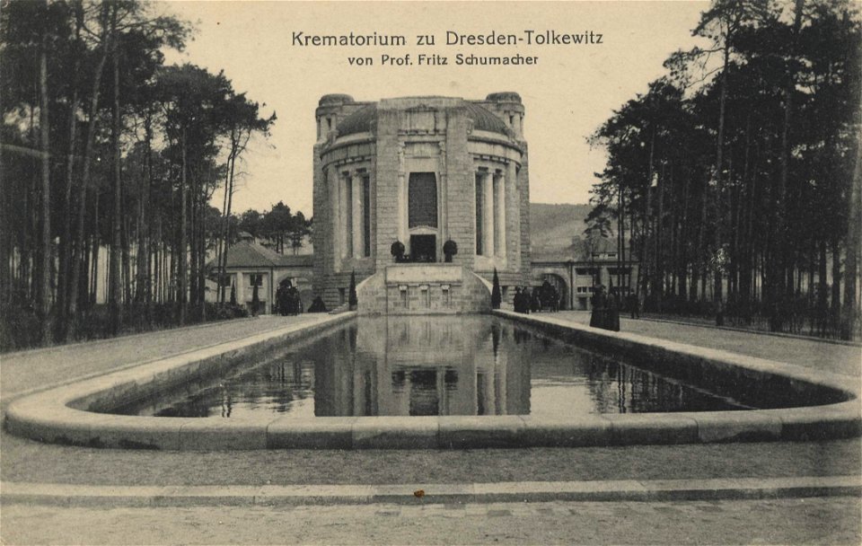Dresden, Sachsen - Krematorium (Zeno Ansichtskarten)