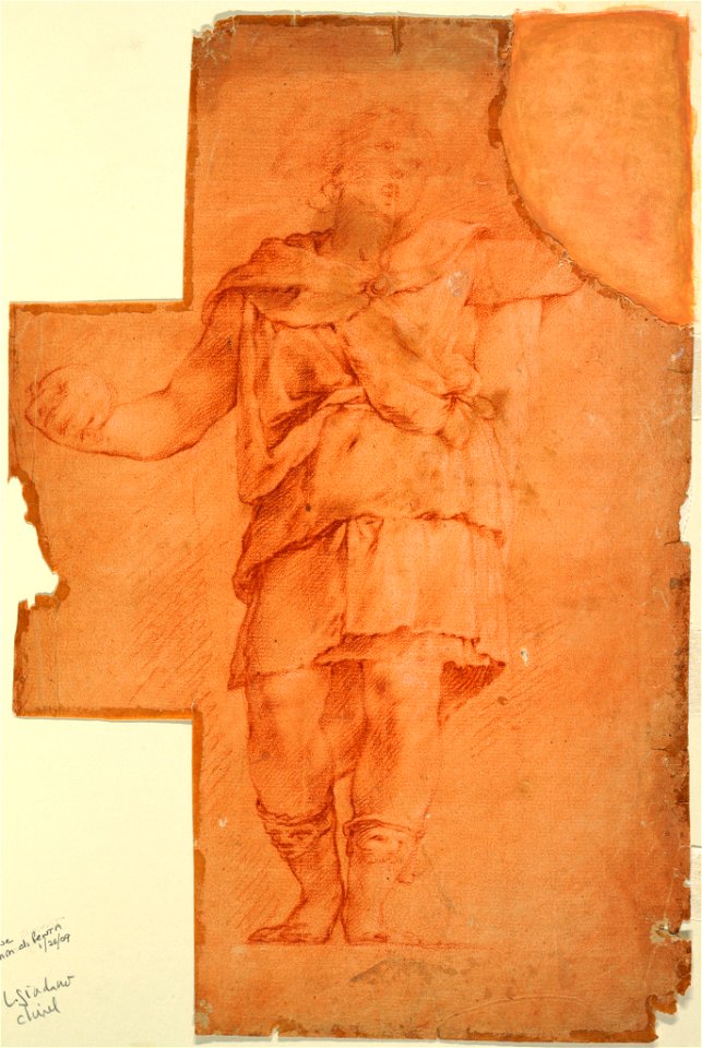 Drawing, Study of Standing Figure, ca. 1670–1700 (CH 18548699)
