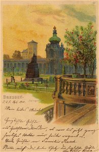 Dresden, Sachsen - Zwingerhof (Zeno Ansichtskarten)