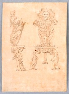 Drawing, TWO CHAIRS, ca. 1580 (CH 18552397)