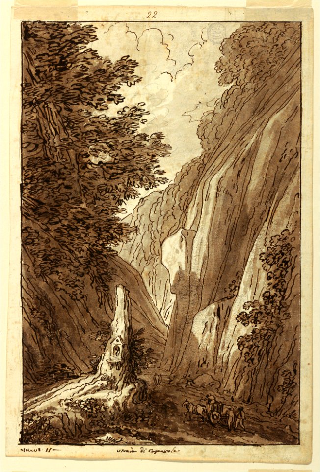 Drawing, The Road to Caprarola, ca. 1813 (CH 18113685)