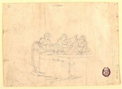 Drawing, Three Women Washing, 1800–25 (CH 18326249)
