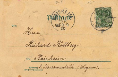 Dresden, Sachsen - Kgl. Schloss (back) (Zeno Ansichtskarten)
