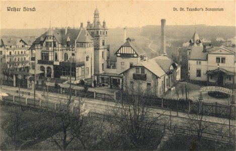 Dresden, Sachsen - Dr. Teuschers Sanatorium (Zeno Ansichtskarten)