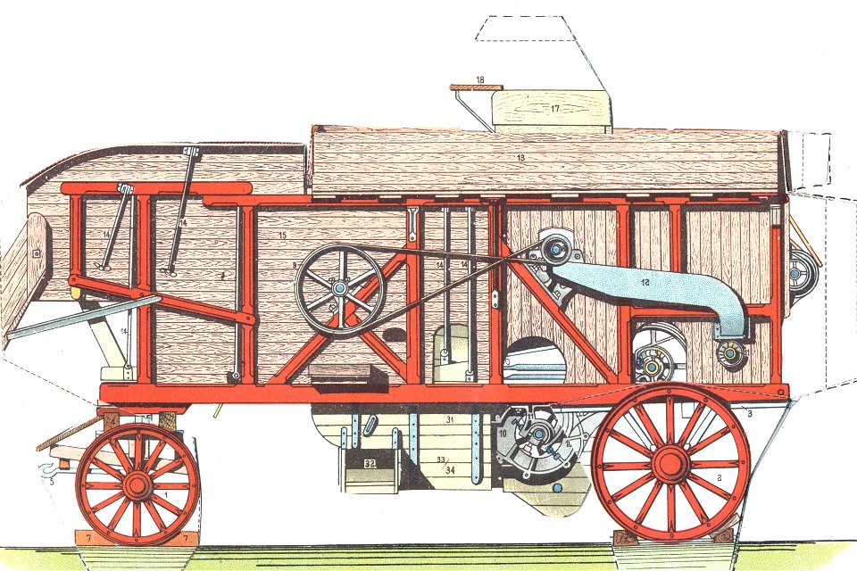 Dreschmaschinn 001