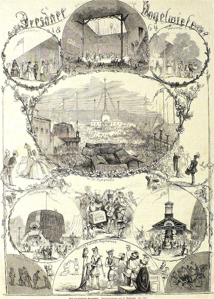 Dresdner Vogelwiese 1864 - Carl Reinhardt