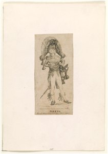 Dress, the most distinguishing mark of a military genius - designed and engraved by James Akin, Philada. LCCN2002708974