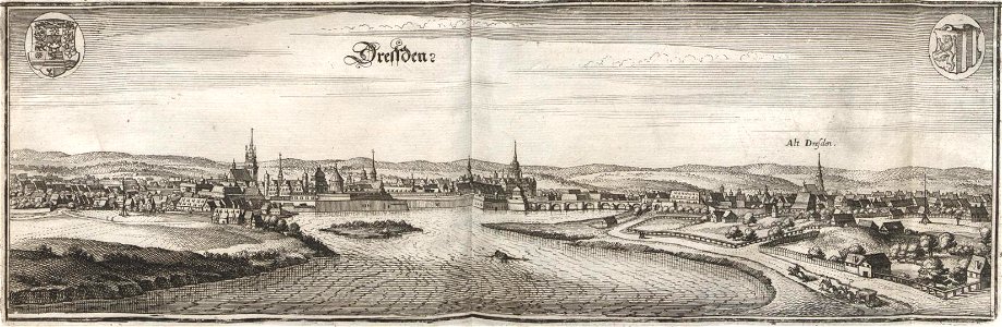 Dresden 1650 Merian