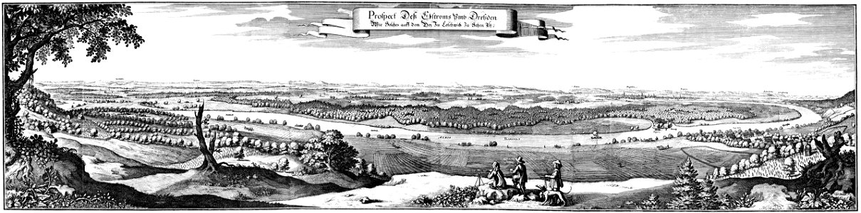 Dresden-1650-Merian-Loschwitz