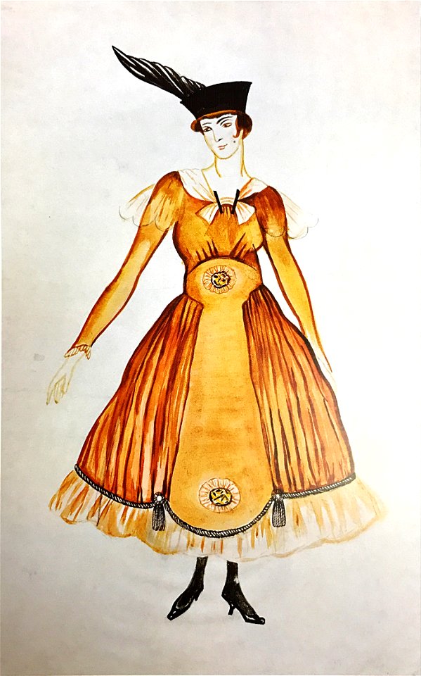 Dress Design (Rozanova, 1917)