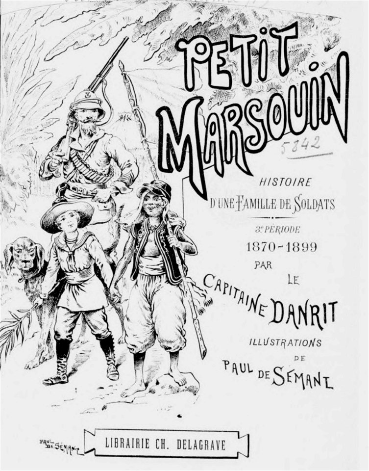 Driant, Histoire d’une famille de soldats 3, 1904 (page 1 crop)