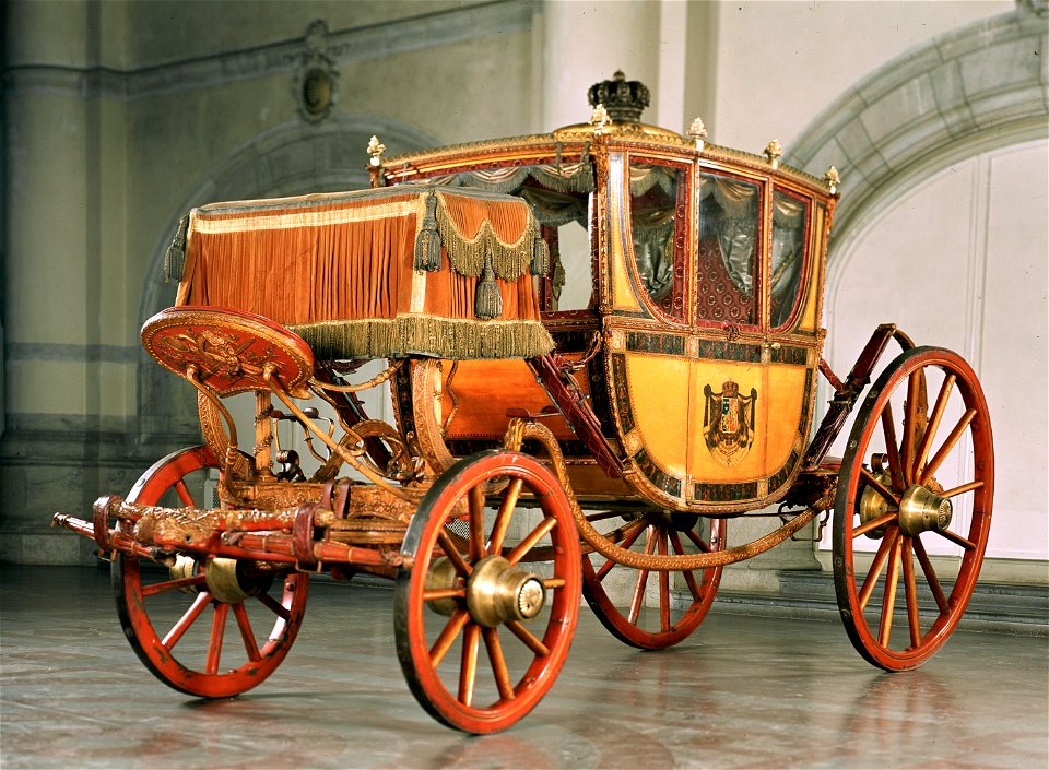 Drottningens Brysselska vagn - Livrustkammaren - 81240